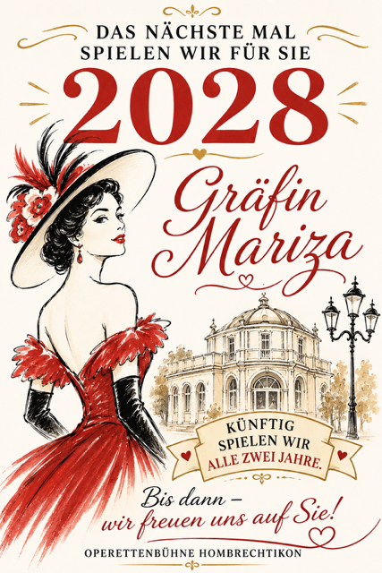 Vorank&uuml;ndigung Gr&auml;fin Mariza